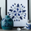 Blue floral art / Printable DIY